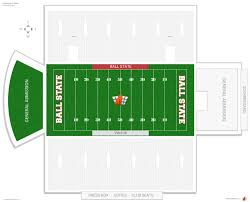 Scheumann Stadium Ball State Seating Guide Rateyourseats Com