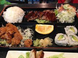 Bento Box Teriyaki Beef Karaage Chicken Picture Of Banzai Japanese Restaurants Sacramento Tripadvisor
