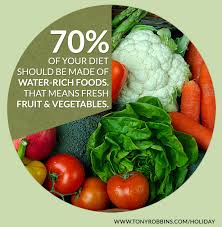 Eighty Percent Of Your Body Is Made Up Of Water What Do You Think A Large Percentage Of Your Diet Should Contain You Need To Make Vegetable Diet Healthy Food