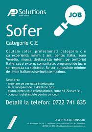 Job full time caracteristici ale jobului. Soferii Locuri De Munca Home Facebook