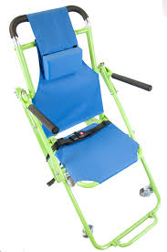 It's designed specifically so that one person may transport a prm downstairs during an evacuation. Flashpoint Medical Systems Limited