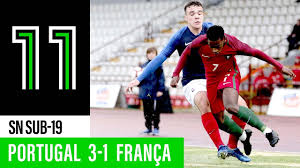 Portugal empata com a frança. Sub 19 Portugal 3 1 Franca Youtube