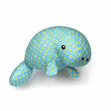 Manatee Plush Pattern Allsewingpatterns Net Sewing Stuffed Animals Animal Sewing Patterns Sewing Toys