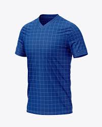 Download Men S V Neck Soccer Jersey T Shirt Mockup Front Half Side View In Apparel Mockups On Yellow Images Object Mockups