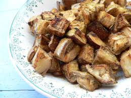 Recette Aubergines Frites Facon Air Fryer 750g Recette Recette Aubergine Aubergine Aubergines Frites