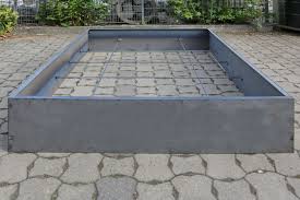 Riesiges Hochbeet Aus 3mm Corten Stahl Hochbeet Stahl Und Cortenstahl