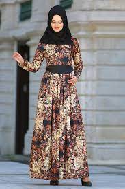 Neva Style Desenli Siyah Kadife Tesettur Elbise 20931s Tesetturisland Com Elbise Modelleri Elbise Moda Stilleri