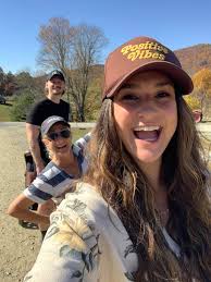 Fall leaves and evening rapids views