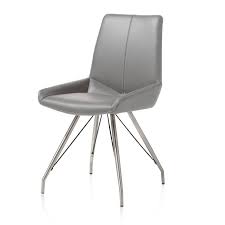 Entièrement personnalisable au niveau des couleurs, elle s'adapte à tous. Chaise Levi Pied Eiffel Inox En Cuir Catania H H