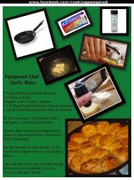 Garlic Bites Are Delicious In The Pampered Chef 8 In Skillet Pan Pampered Chef Recipes Chef Dishes Pampered Chef