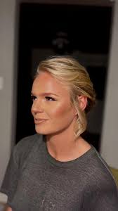 Watch the transformation ✨, Love seeing my clients happy with my work ,  Soft glam makeup 💄✨, Messy bun updo ✨, #makeuplooks #happyclient #messybun  #softglam , #fyp