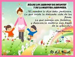 Desde este lugar saludamos a. Dedicado A Las Maestras Jardineras Maestra Jardinera Dia De Los Jardines Dia De Los Maestros