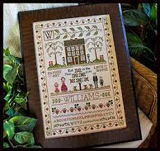 Visit cross stitch designer websites. Little House Needleworks The Family Sampler Cross Stitch