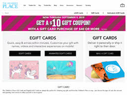 The childrens place gift cards …are the perfect gift for any event! The Children S Place Gift Card Balance Check Balance Enquiry Links Reviews Contact Social Terms And More Gcb Today