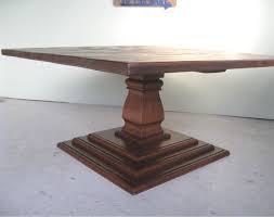 Double Tiered Pedestal Table Square Wood Dining Tables Wood Pedestal Table Base Pedestal Dining Table