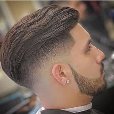 Disconnected Undercut With Textured Slick Back Slicked Back Hair Slick Back Haircut Thick Hair Styles