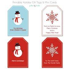Make your own holiday cards fast, easy and free with our holiday card templates. Holiday Gift Tags And Mini Cards Free Printable Tip Junkie