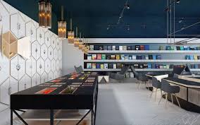 Science Cafe Library By Anna Wigandt By Anna Wigandtarchiexpo Interior Design Library Cafe Interior