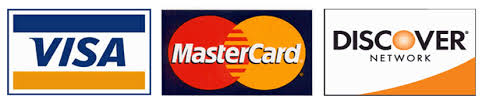 We accept payment through these Cards