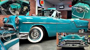 Image result for Capri Blue 1954 Oldsmobile