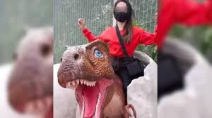 Play online the famous hidden game of chrome. Viral Di Medsos Wanita Naiki Leher Patung Dinosaurus Di Changi Jurassic Mile Dikecam Warganet