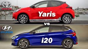 Les spécifications techniques comparées vient de donnée officielle des constructeurs. 2021 Hyundai I20 Vs Toyota Yaris Toyota Vs Hyundai I20 Vs Yaris Visual Compare Youtube