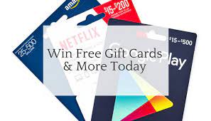 What's the best app for free gift cards? Giveaway Blog Free Gift Card Giveaways Win Free Gift Cards