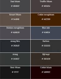 Salah satu sebabnya adalah karena warna yang dipakai hanya hitam dan putih serta gradasi diantara seorang teman saya yang di jerman mengabadikan foto salah satu kota di jerman dan. 57 Macam Macam Warna Hitam Arti Makna Karakter Lengkap