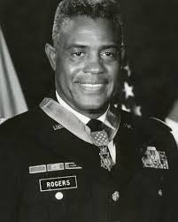 Charles Calvin Rogers A career officer who entered the service as a second  lieutenant commissioned by ROTC when the military was still racially  segregated. During the Vietnam War he earned the Medal