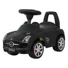 Featuring An Authentic Logo The Licensed Mercedes Sls Amg Push Car Is A Replica Of A Mercedes And Has 4 Rugged Tires It Features A Soft Seat With A Autos Ride