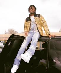Playboi Carti In The Air Jordan 4 Pure Money Celebrity Sneakers Streetwear Men Outfits Bad Girl Aesthetic