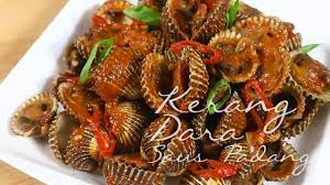 Resep Kerang Dara Saus Padang A La Selera Nusantara Resep Kerang Resep Makanan Jalanan