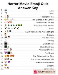 History trivia questions and answers! Free Printable Horror Movie Emoji Pictionary Quiz Emoji Quiz Guess The Emoji Emoji Answers