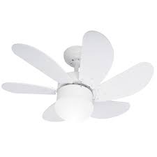 Arlec 75cm White Little Max Ceiling Fan Ceiling Fan Ceiling Bulb