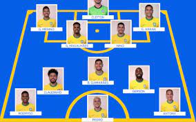 Guga, bambu, nino e caio henrique; Com Gerson E Pedro Selecao Olimpica Esta Escalada Para Amistoso Contra Cabo Verde Flamengo Coluna Do Fla