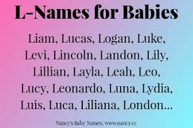 Black Baby Boy Names That Start With M L Names For Babies L Baby Names L Names Baby Names