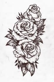 Different Rose Designs But Good Layout Rose Tattoos Tattoos Cool Tattoos