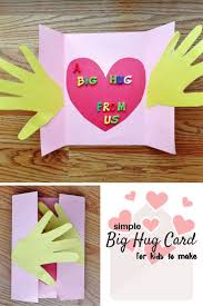 A Big Hug Card Craft For Kids Grandparents Day Crafts Fathers Day Crafts Mothers Day Crafts For Kids