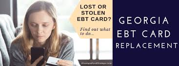 Cardholders receive a training brochure with their first ebt card, which explains how to use the card. Georgia Food Stamps Card Replacement Georgia Food Stamps Help