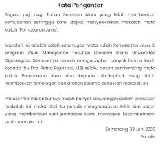 Cara Menyusun Dan Contoh Kata Pengantar Makalah Yang Baik Dan Benar Universitas Tulisan Kebenaran