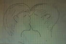 Please give mattie and i suggestions on what. How To Draw Two People Kissing Step By Step Feltmagnet