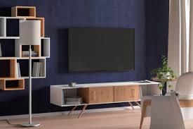 Tv wall mount with storage space. How To Make Your Tv Less Obvious In Living Room Homelane Blog