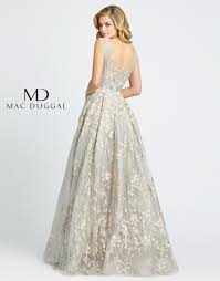 | macduggal plunge floral jacquard gown: Mac Duggal 20131d Beaded Floral Dress In 2021 Vintage Boho Dress Dresses Floral Dress