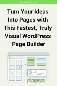 Discover The Fastest Most Conversion Focused Front End Editor And Landing Page Builder For Wordpre Landing Page Builder Lead Generation Marketing Landing Page