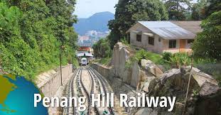 Penang hill, one of the most famous tourist destination in penang, is about 6 km from centre of georgetown. Penang Hill Railway Station