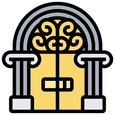 Palace Vector Icon Design Free Icons Abstract Iphone Wallpaper