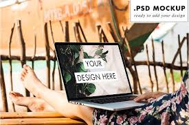Macbook Pro Mock Up Sea Views Graphic Design Mockup Graphic Design Photoshop Mockup