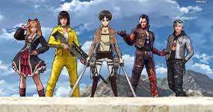 Showing all images tagged attack on titan and official art. Attack On Titan Arrives On Free Fire