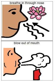Yoga Visual Clues For Children Smell The Flower Blow Out The Candle Mindfulness For Kids Yoga For Kids Childrens Yoga