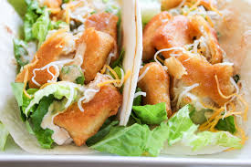 Baja cream sauce for fish tacos. Fish Tacos With Baja Cream Sauce Daily Dish Recipes